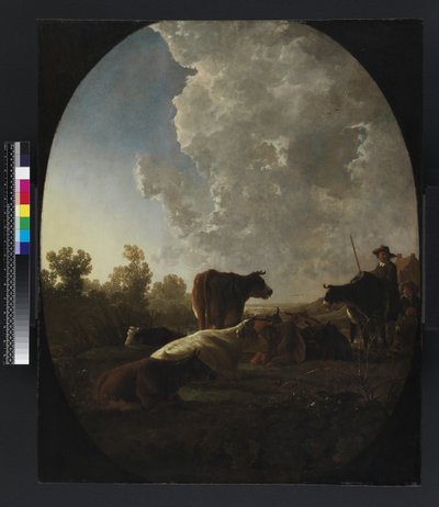 Sunset After Rain by Aelbert Cuyp